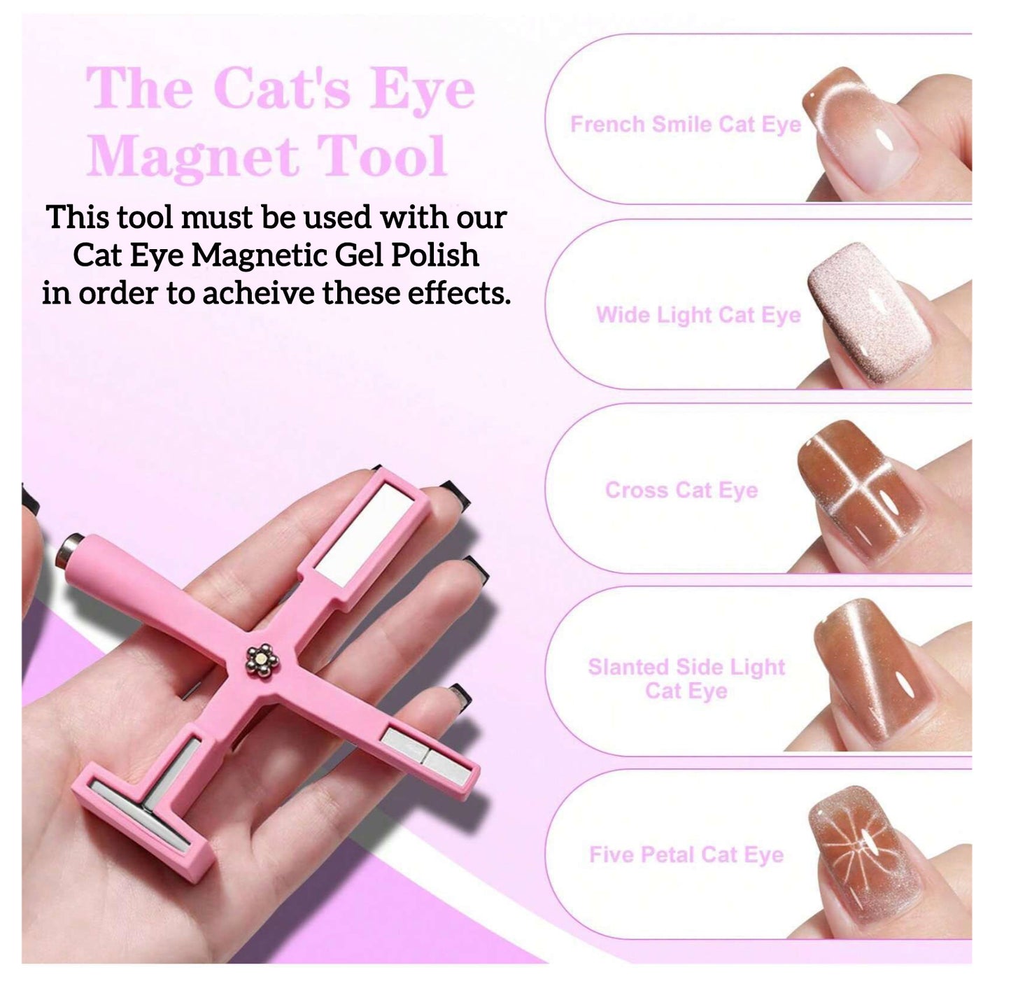 5 in 1 Cat Eye Magnetic Tool
